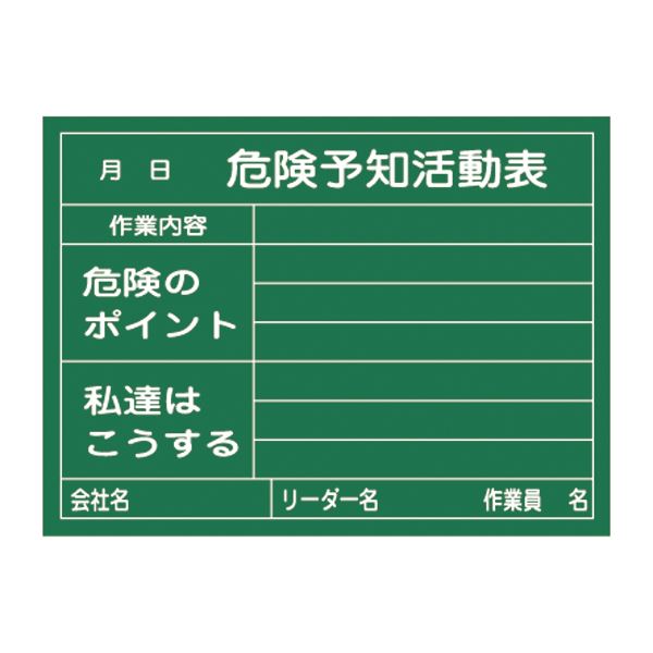 【商品名】 危険予知活動黒板＜木製＞ 危険予知活動表 作業内容 危険のポイント 私達はこうする KKY-2C [ ＫＫＹ‐２Ｃ ]