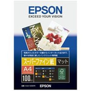 (業務用60セット) エプソン EPSON スーパーファイン紙 KA4100SFR A4 100枚〔代引不可〕