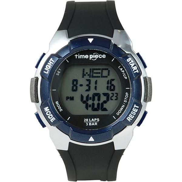Time Piece（タイムピース） 腕時計 ランニングウォッチ 20LAP デジタル ブルー TPW-004BL〔代引不可〕