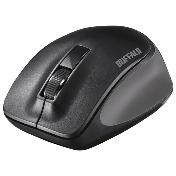 【商品名】 バッファロー 無線 Blue LED 3ボタン プレミアムフィットマウス ブラック BSMBW300MBK [ BSMBW300MBK ]