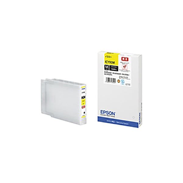 【商品名】 (業務用3セット) 【純正品】 EPSON エプソン インクカートリッジ 【ICY93M イエロー】 Mサイズ 【ジャンル・特徴】 エプソン インクトナーカートリッジ 黄 きいろ [ FW
