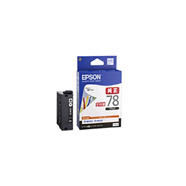【商品名】 (業務用3セット) 【純正品】 EPSON エプソン インクカートリッジ 【ICBK78 BK ブラック】 大容量 【ジャンル・特徴】 エプソン インクトナーカートリッジ 黒 クロ [ F