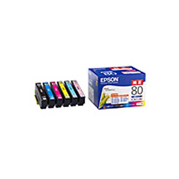 【商品名】 (業務用3セット) 【 純正品 】 EPSON エプソン インクカートリッジ/トナーカートリッジ 【IC6CL80 6色 パック】 【ジャンル・特徴】 エプソン インクトナーカートリッジ 