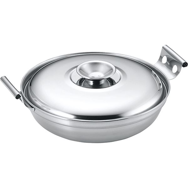【商品名】 ステンレス 寄せ鍋/調理器具 【約228×185×67mm】 1.0L 日本製 ステンレス 箱入り Made in TSUBAME 『SUS-ga サス・ガ』 【ジャンル・特徴】 ブナ 木
