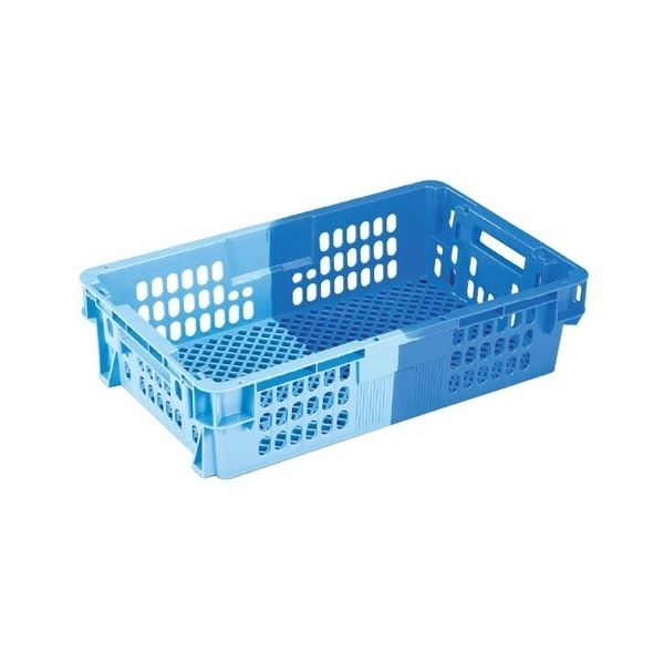 【商品名】 【5個セット】 業務用コンテナボックス/食品用コンテナー 【NF-M21C】 ダークブルー/ブルー 材質：PP 【ジャンル・特徴】 業務用コンテナーボックス コンテナーボックス コンテナボ