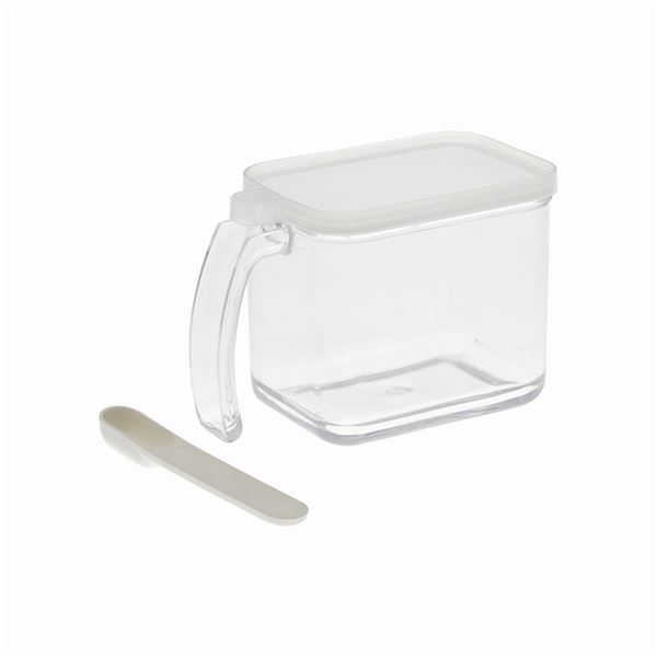 【商品名】 【30セット】 クックポット/調味料入れ 【クリア】 スプーン付き 『スタビア』 【ジャンル・特徴】 調味料ケース ラック 調味料ラック 卓上ラック キッチン用品 キッチングッズ 台所用品
