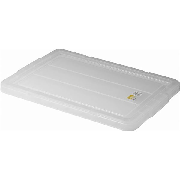 【商品名】 【15セット】 ホームコンテナー/コンテナボックス 【フタのみ単品 HC-44・64】 クリア 材質：PP 〔汎用 道具箱 DIY用品 工具箱〕 【ジャンル・特徴】 コンテナーボックス コ