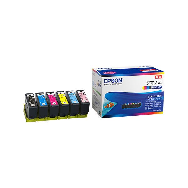 【商品名】 （まとめ） 【純正品】 EPSON KUI-6CL-M 6 色 パック （BK 増 ） 【×3セット】 [ FWEQ185 ]