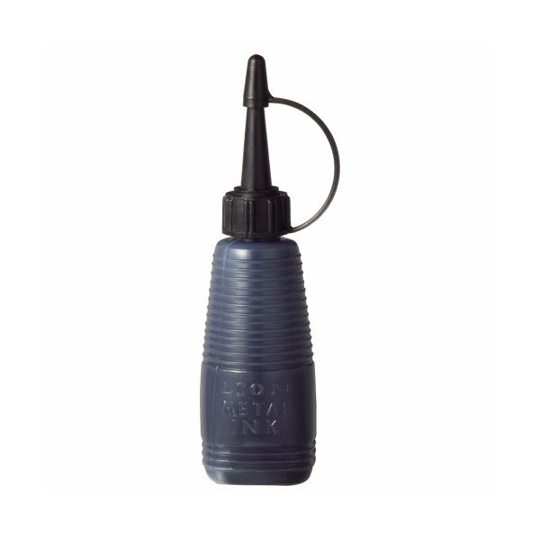 【商品名】 （まとめ） ライオン事務器 メタルインキ 黒30ml 207-82 1個 【×10セット】 【ジャンル・特徴】 ライオンのナンバリングにはこのインキ。 [ 207-82 ]