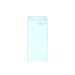 【商品名】 キングコーポレーションカラークラフト封筒 長3 70g／m2 〒枠あり ミズ 業務用パック 080122 1箱（1000枚） 【ジャンル・特徴】 定番のカラークラフト封筒! [ 80122