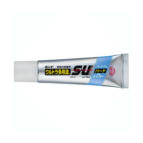 【商品名】 （まとめ） コニシ ウルトラ多用途SUプレミアムハード クリヤー 10ml #05140 1本 【×10セット】 【ジャンル・特徴】 いろいろな接着に好適。 [ #05140 ]