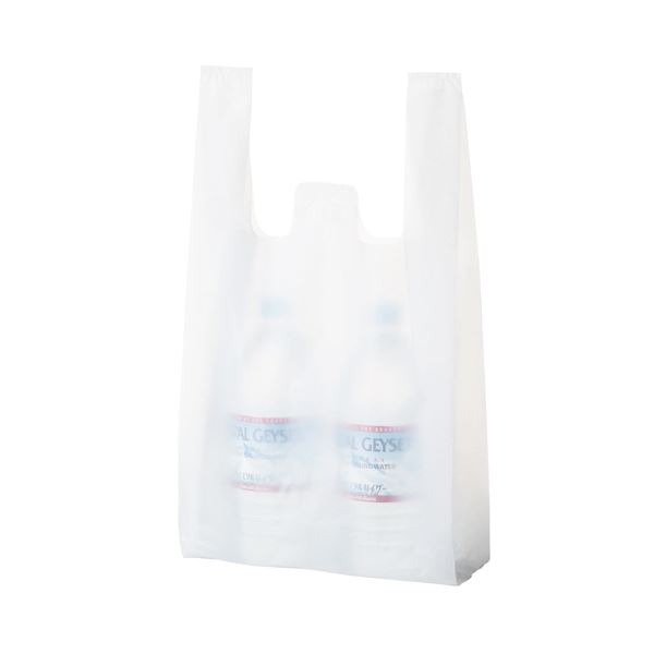 【商品名】 （まとめ） TANOSEE 乳白レジ袋 30号ヨコ260×タテ480×マチ幅130mm 1セット（1000枚：100枚×10パック） 【×3セット】 【ジャンル・特徴】 用途に合わせて! 