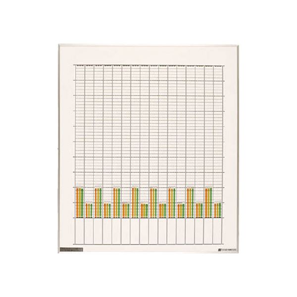 【商品名】 日本統計機 小型グラフ SG3161枚 【ジャンル・特徴】 営業成績や在庫管理に最適です。 [ SG316 ]