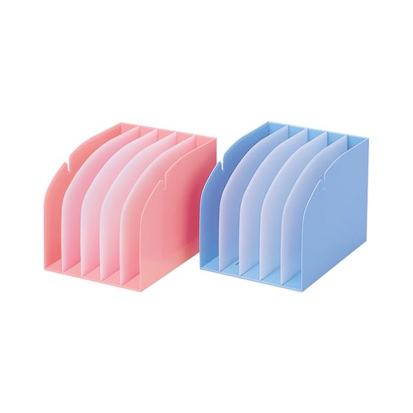 【商品名】 （まとめ） リヒトラブ カルテフォルダースタンド背幅214mm 仕切板4枚付 ピンク HK860-5 1個 【×5セット】 【ジャンル・特徴】 診察室でのカルテ整理や、連結してカルテラック