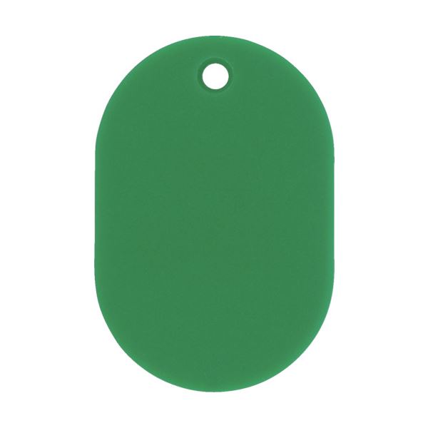 【商品名】 （まとめ） 日本緑十字社 小判札（無地札） 緑45×30mm スチロール樹脂 200012 1枚 【×50セット】 【ジャンル・特徴】 キーホルダーや番号札に好適です。 [ 200012 