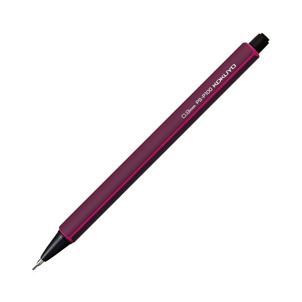 【商品名】 （まとめ） コクヨ 鉛筆シャープ 0.9mm （軸色ワインレッド） PS-P100DR-1P 1本 【×30セット】 【ジャンル・特徴】 鉛筆のような書き心地。 [ PS-P100DR-1