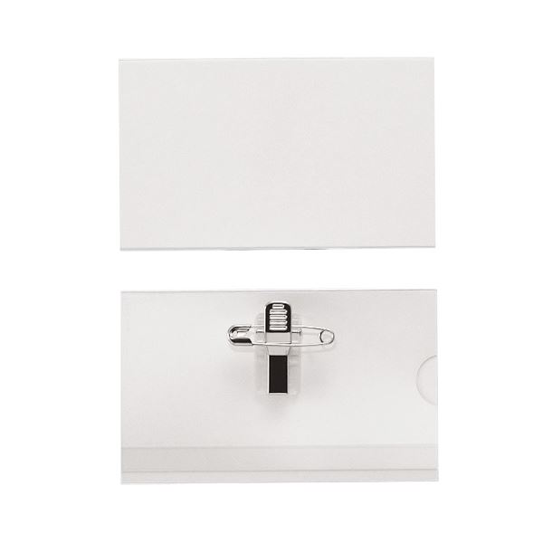 【商品名】 （まとめ） ライオン事務器 名札 ハードタイプクリップ・安全ピン付 N-31K 1個 【×50セット】 【ジャンル・特徴】 とめ具は、クリップと安全ピンの両用タイプ。 [ N-31K ]