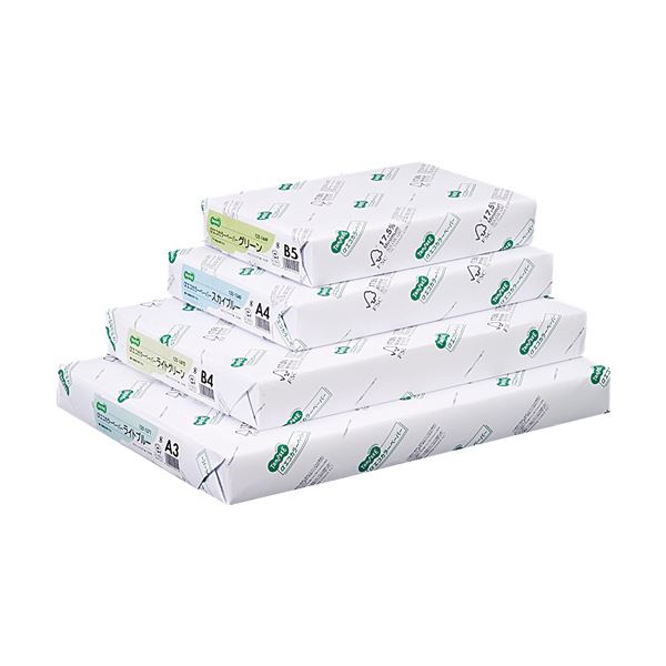 【商品名】 （まとめ）TANOSEE αエコカラーペーパーIIシトラスイエロー A3 1冊(500枚) 【×3セット】 【ジャンル・特徴】 森林認証パルプを配合し、環境負荷の低減に努めたカラーペーパー