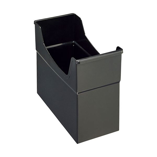 【商品名】 （まとめ）ライオン事務器 フリーボックス PP製A4ヨコ 背幅155mm ブラック FB-135P 1個 【×10セット】 【ジャンル・特徴】 書類や小物の整理に便利なフリーボックス。 [