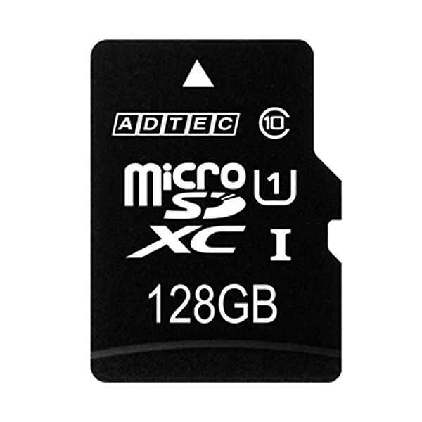 アドテック microSDXC UHS1128GB SD変換アダプター付き AD-MRXAM128G/U1 1枚〔代引不可〕