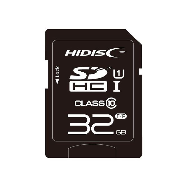 （まとめ）ハイディスク SDHCカード 32GBclass10 UHS-I対応 HDSDH32GCL10UIJP3 1枚〔×2セット〕〔代引不可〕