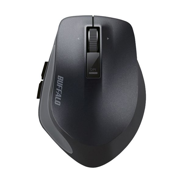 【商品名】 （まとめ）バッファロー 無線 Blue LEDプレミアムフィットマウス Mサイズ ブラック BSMBW500MBK 1個【×2セット】 【ジャンル・特徴】 【無線タイプ】5ボタン高機能タイ