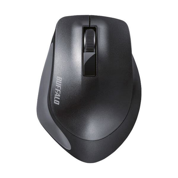 【商品名】 （まとめ）バッファロー 無線 Blue LED3ボタン プレミアムフィットマウス ブラック BSMBW300MBK 1個【×3セット】 【ジャンル・特徴】 【無線タイプ】「心地よい」をカタ