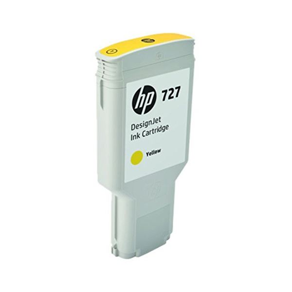 【商品名】 HP HP727 インクカートリッジイエロー 300ml F9J78A 1個 【ジャンル・特徴】 メーカー純正インクカートリッジ [ F9J78A ]