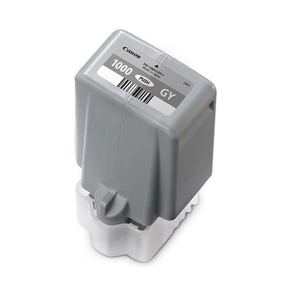 【商品名】 キヤノン インクタンクPFI-1000GY グレー 80ml 0552C004 1個 【ジャンル・特徴】 キヤノン純正インクタンク [ 0552C004 ]