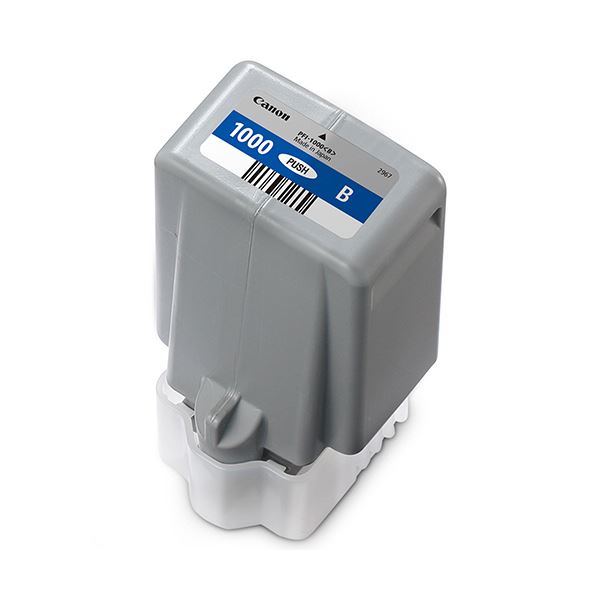 【商品名】 キヤノン インクタンクPFI-1000B ブルー 80ml 0555C004 1個 【ジャンル・特徴】 キヤノン純正インクタンク [ 0555C004 ]