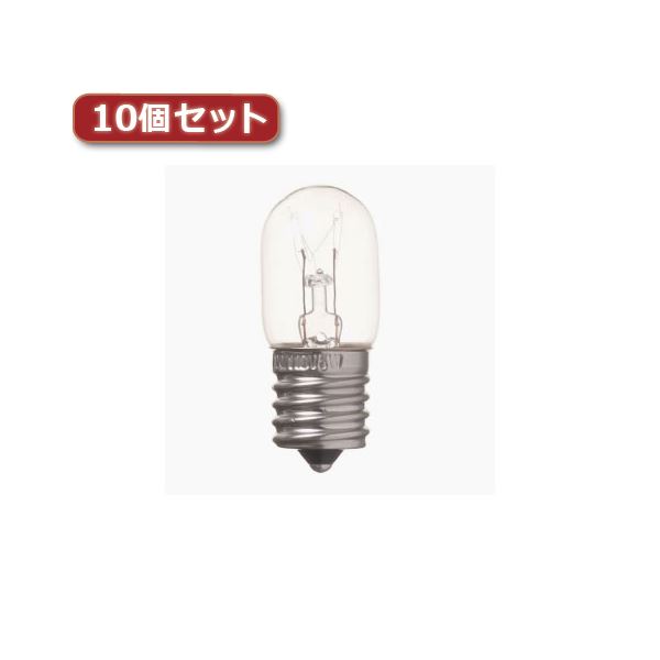 【商品名】 （まとめ）YAZAWA ナツメ球 E17 15W クリア10個セット T201715CX10【×2セット】 【ジャンル・特徴】 ナツメ球 E17 15W クリア [ T201715CX10