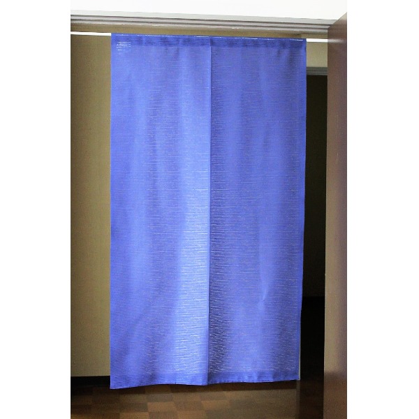 【商品名】 間仕切り カーテン 85×150cm ネイビー 日本製 防炎加工 取り付け簡単 突っ張り棒 のれん 暖簾 リビング ダイニング キッチン 【ジャンル・特徴】 間仕切り のれん 暖簾 ノレン