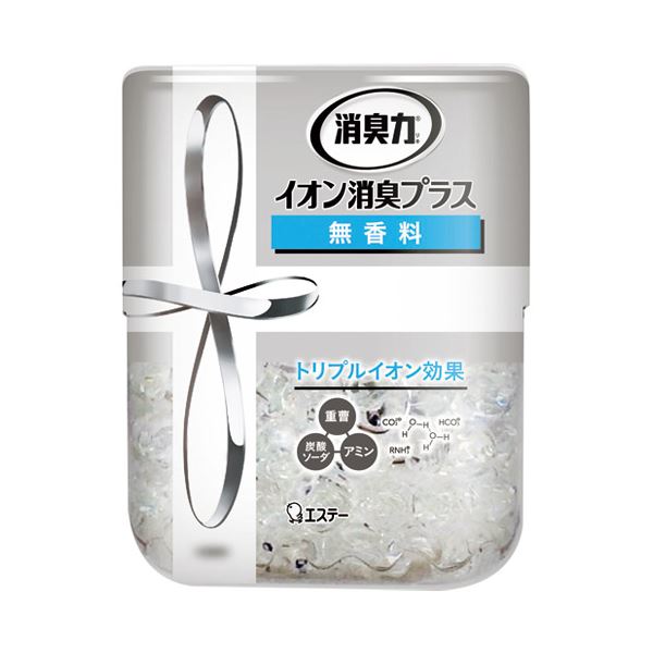 【商品名】 (まとめ）エステー 消臭力クリアビーズ 本体 無香料 320g【×10セット】