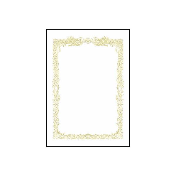 【商品名】 (まとめ）タカ印 賞状用紙 10-1151 B5横書 百枚【×2セット】