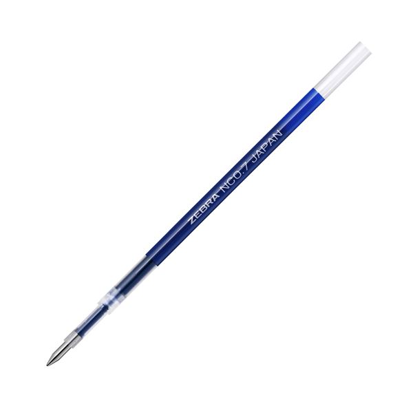 （まとめ）ゼブラ ボールペン替芯NC-0.7mm RNC7-BL 青 10本〔×30セット〕〔代引不可〕