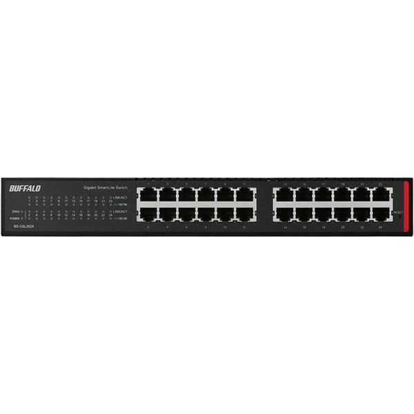 【商品名】 バッファロー 法人向け Giga対応 Layer2 スマートLiteスイッチ 24ポート BS-GSL2024 [ BS-GSL2024 ]