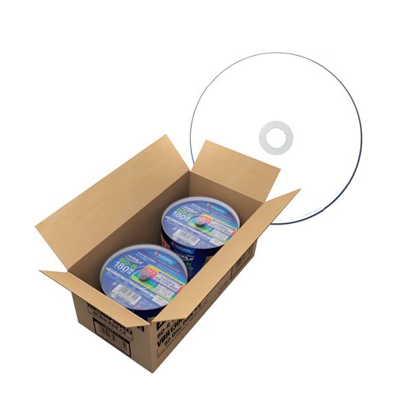 【商品名】 (まとめ）バーベイタム 録画用BD-R 130分1-6倍速 ホワイトワイドプリンタブル スピンドルケース VBR130RP50V4X21箱(100枚:50枚×2パック)【×3セット】 【ジ
