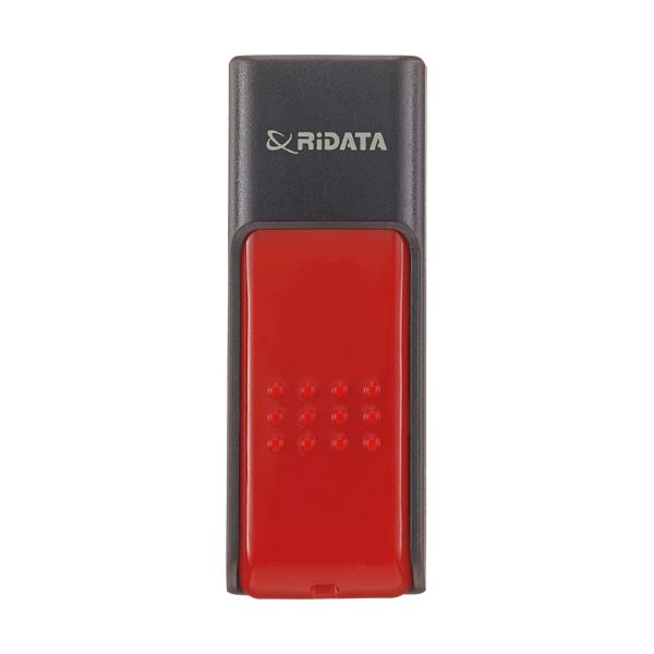 【商品名】 (まとめ) Ri DATA ラベル付USBメモリー64GB ブラック/レッド RDA-ID50U064GBK/RD 1個 【×5セット】 【ジャンル・特徴】 インデックスラベル付きで管理も
