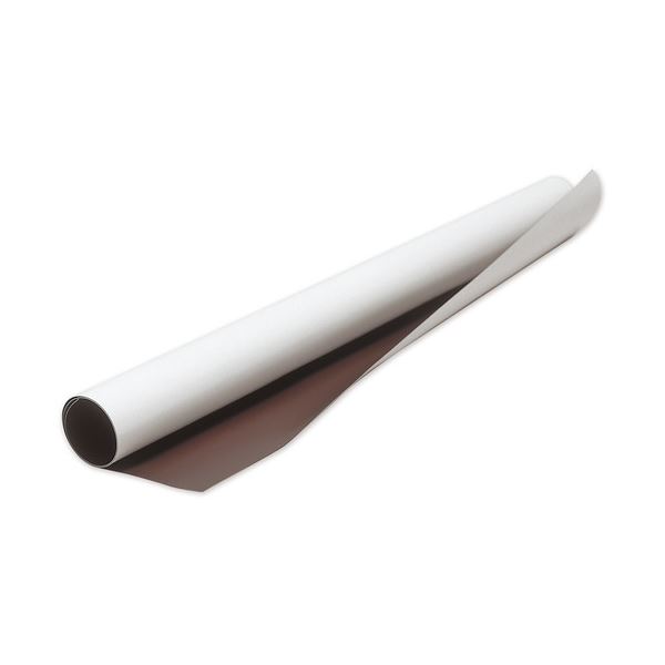 【商品名】 (まとめ) マグエックス マグネットカラーシート タテ600×ヨコ500×厚さ0.8mm 白 MSC-08-5060W 1枚 【×5セット】 【ジャンル・特徴】 掲示用品 マグネットシート