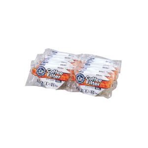 【商品名】 (まとめ) 日本デキシー コーヒーフィルター102漂白 2~4杯用 KOTB02CN 1セット(1000枚:100枚×10パック) 【×10セット】 【ジャンル・特徴】 コーヒーフィルター