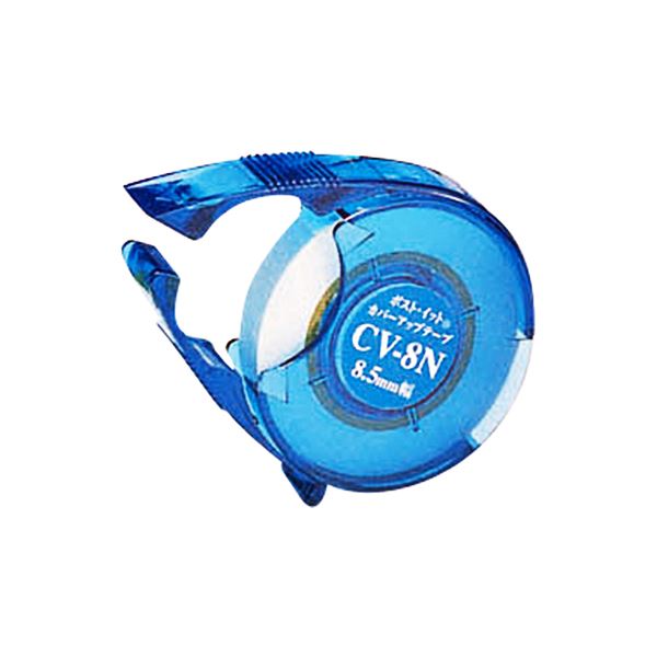 【商品名】 (まとめ) 3M ポスト・イット カバーアップテープカッター付 8.5mm幅×10m CV-8N 1個 【×10セット】 【ジャンル・特徴】 貼ってはがせる特殊粘着剤を採用した修正テープで
