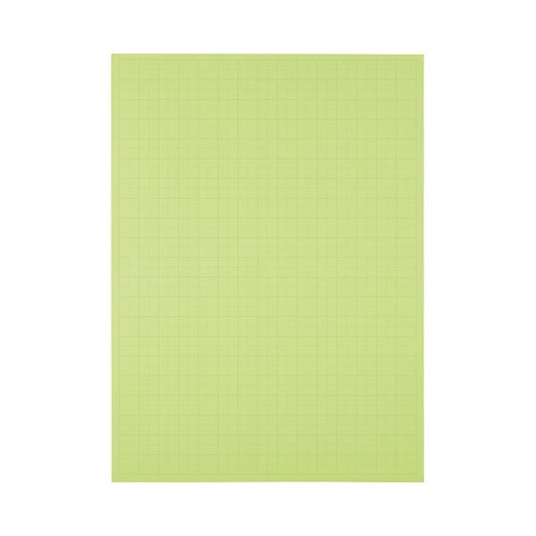 【商品名】 (まとめ) TANOSEE 模造紙（プルタイプ） 本体 788×1085mm 50mm方眼 ウグイス 1ケース（20枚） 【×10セット】 【ジャンル・特徴】 ノート・ふせん・紙製品 画用