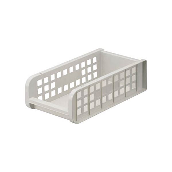 【商品名】 (まとめ) TRUSCO スタックBOXW260×D360×H110 SB-260L 1個 【×10セット】 【ジャンル・特徴】 積み重ねて整理可能なメッシュトレイです。 [ SB-260