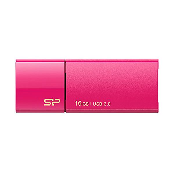 【商品名】 (まとめ) シリコンパワー USB3.0スライド式フラッシュメモリ 16GB ピンク SP016GBUF3B05V1H 1個 【×10セット】 【ジャンル・特徴】 コネクタ部を本体に収納可