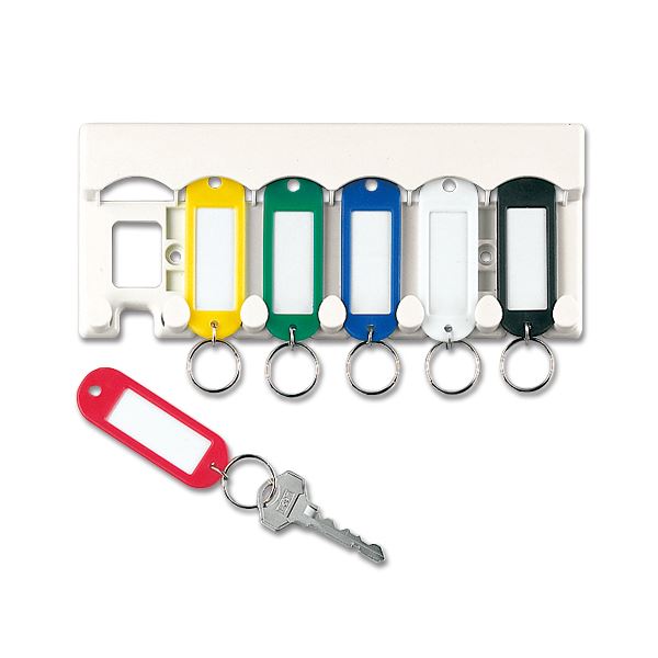 【商品名】 (まとめ) ライオン事務器 キーハンガー 6個吊CS-600 1個 【×30セット】 【ジャンル・特徴】 6個掛け用のキーハンガー [ CS-600 ]