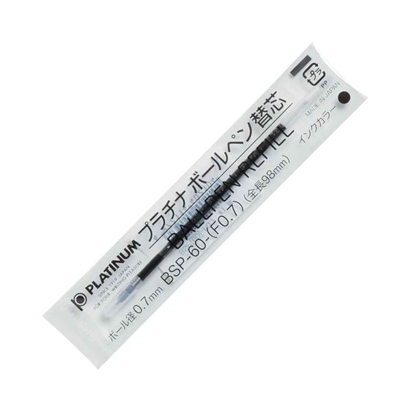 【商品名】 (まとめ) プラチナ 油性ボールペン替芯 ステンレスチップ 0.7mm 黒 BSP-60-(F0.7)#1 1箱(10本) 【×30セット】 【ジャンル・特徴】 筆記具 油性ボールペン 替