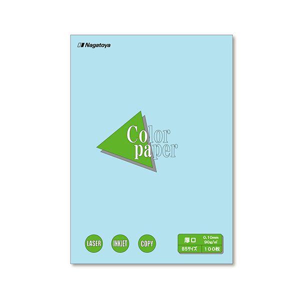 【商品名】 (まとめ) 長門屋商店 Color Paper B5 厚口 空 ナ-4312 1冊（100枚） 【×30セット】 【ジャンル・特徴】 カラーペーパー [ ナ-4312 ]