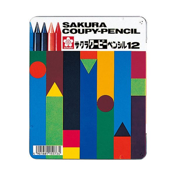 【商品名】 (まとめ) サクラクレパス クーピーペンシル 12色(各色1本) 缶入 FY12 1缶 【×30セット】 【ジャンル・特徴】 筆記具 チョーク・くれよん・固形マーカー クーピー [ FY1