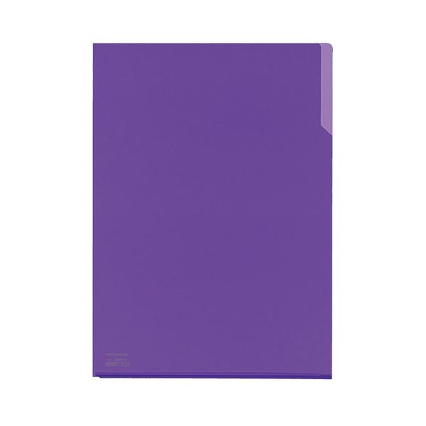 (まとめ) コクヨ クリヤーホルダー10(テン)A4 紫 フ-T750-7 1セット(5枚) 〔×30セット〕〔代引不可〕