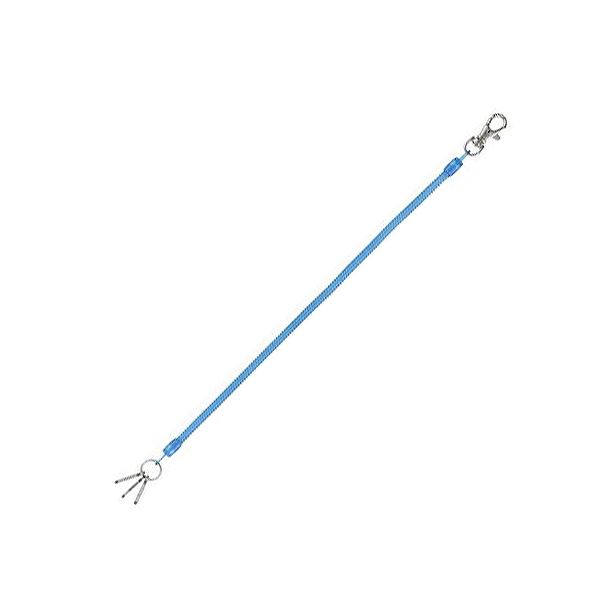 【商品名】 (まとめ) レイメイ藤井 コイルキーチェーン26~100cm ブルー GLK301A 1個 【×50セット】 【ジャンル・特徴】 鍵の紛失・落下防止に便利! [ GLK301A ]
